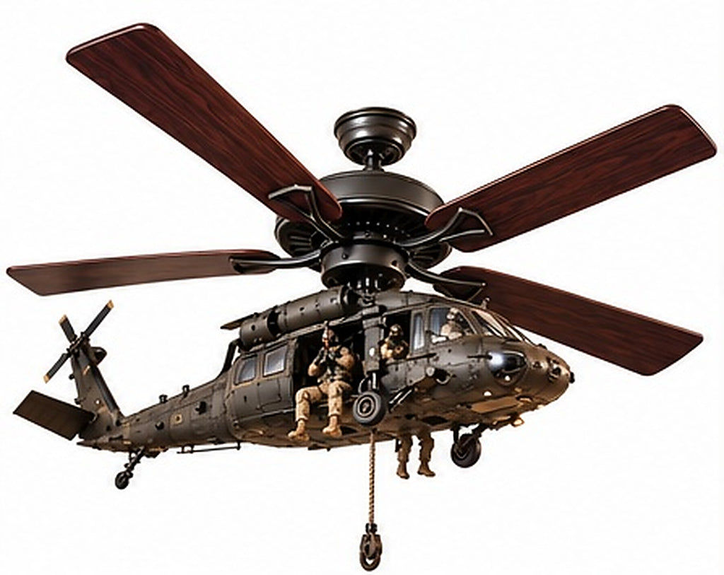 Air1776™ Liberty Edition – Military Helicopter Ceiling Fan