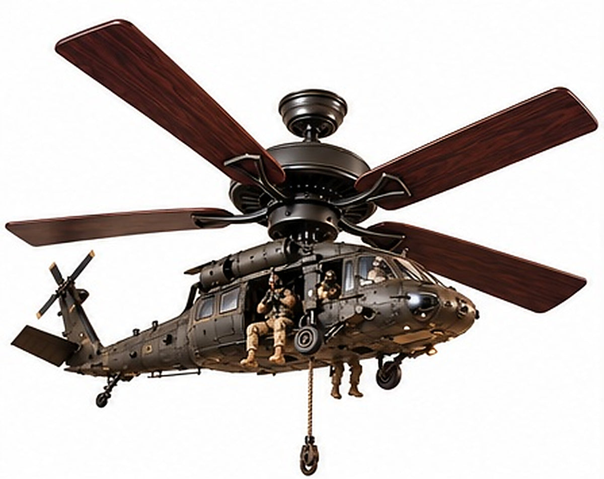 Air1776™ Liberty Edition – Military Helicopter Ceiling Fan