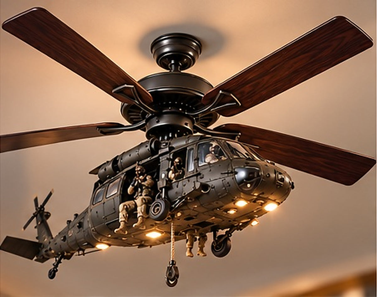 Air1776™ Liberty Edition – Military Helicopter Ceiling Fan