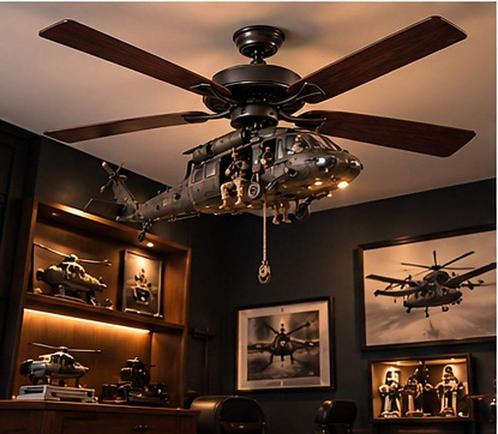 Air1776™ Liberty Edition – Military Helicopter Ceiling Fan