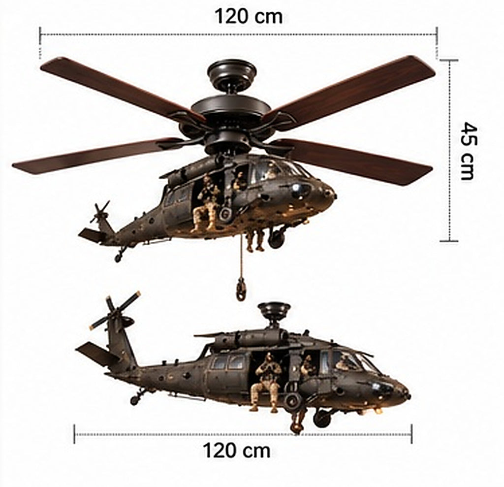 Air1776™ Liberty Edition – Military Helicopter Ceiling Fan