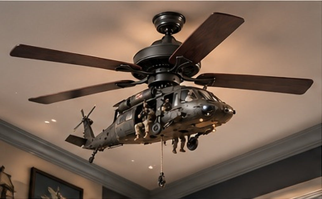 Air1776™ Liberty Edition – Military Helicopter Ceiling Fan