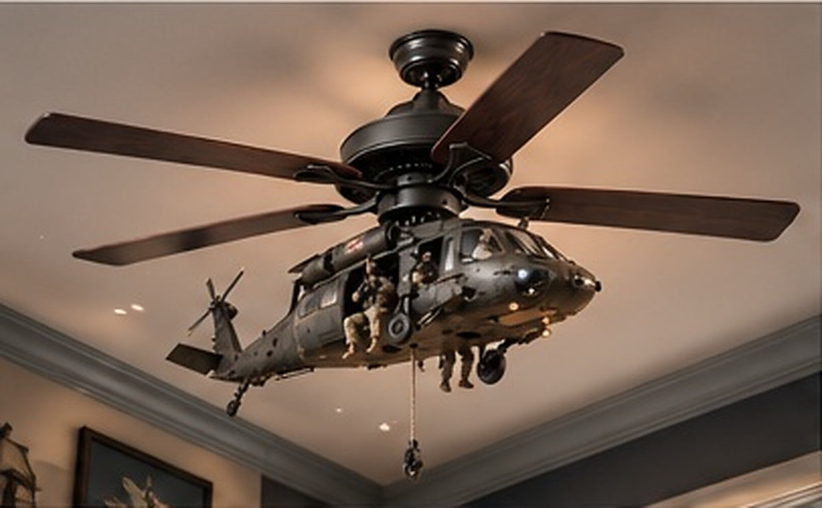 Air1776™ Liberty Edition – Military Helicopter Ceiling Fan