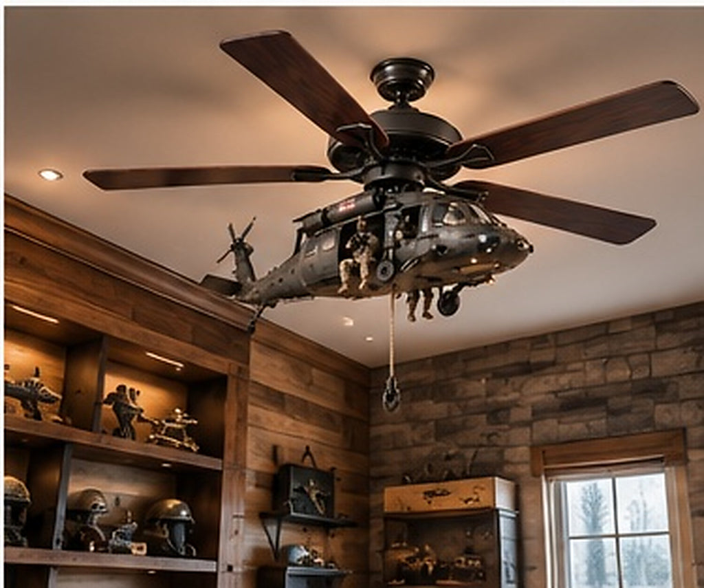 Air1776™ Liberty Edition – Military Helicopter Ceiling Fan